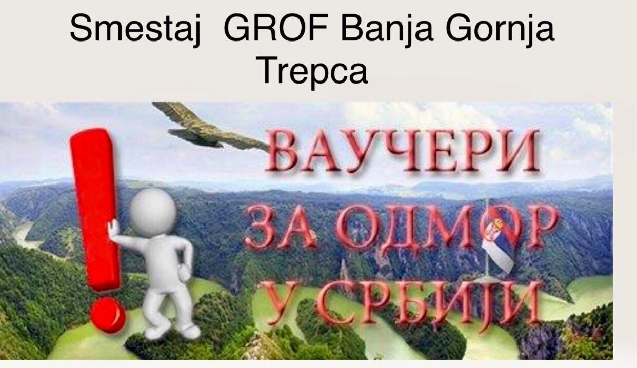 Banja Gornja Trepca-Smestaj Grof מראה חיצוני תמונה